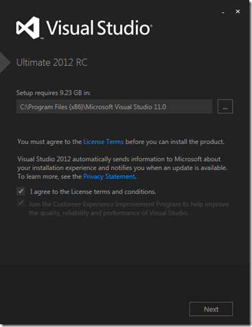 VS2012Install
