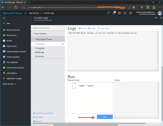 HttpTriggerFunction-Run