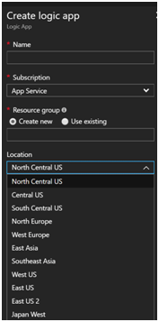 PlanningAzure Services by Location 1
